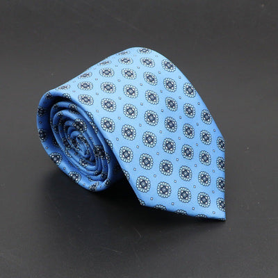 Super Soft Bohemian Silk Ties Men's Fashion 75mm Necktie SHOPPORA