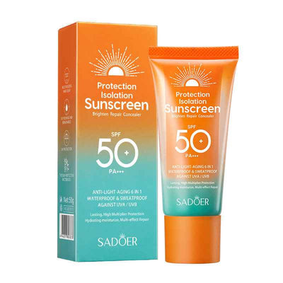 Double Tube Multi-Effect Repair Isolation Sunscreen