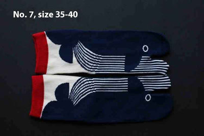 Men's And Women's Cotton Two-finger Socks