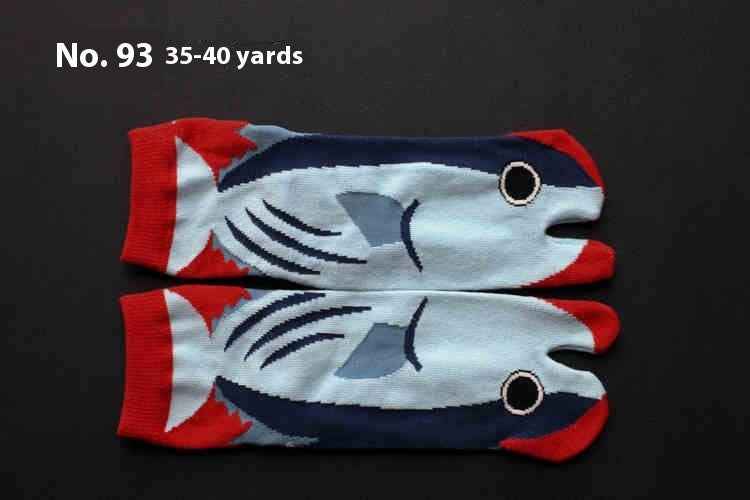 Men's And Women's Cotton Two-finger Socks