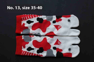 Men's And Women's Cotton Two-finger Socks