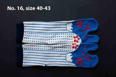 Men's And Women's Cotton Two-finger Socks