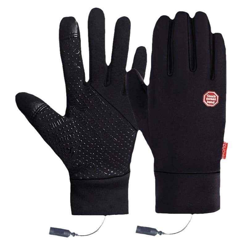 Charging Cycling Touch Screen Windproof Warm Usb Heating Gloves
