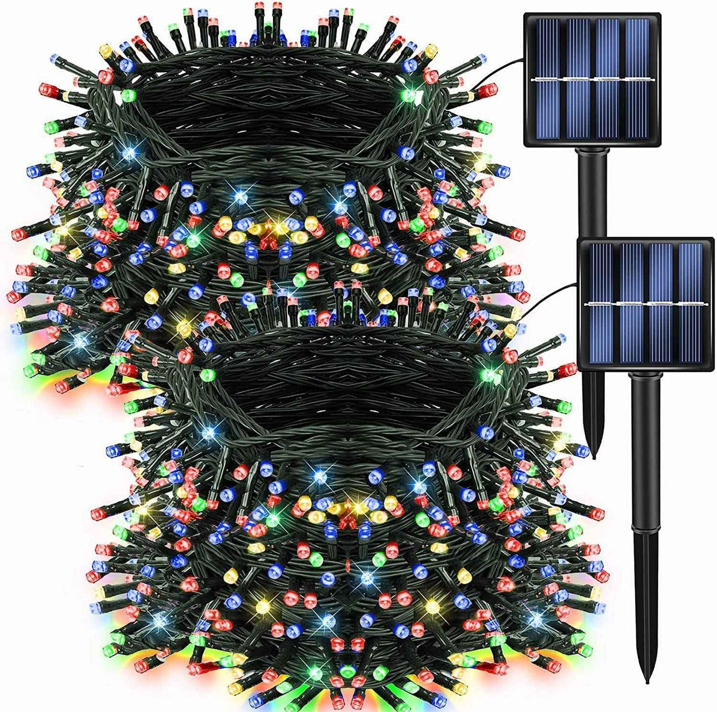 LED Christmas Atmosphere Outdoor Waterproof Solar-powered String Lights