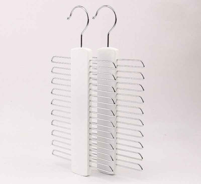 Solid Wood Hanger, Clothing Store Rotating Tie Rack, Wooden Tie Rack, Drying Rack