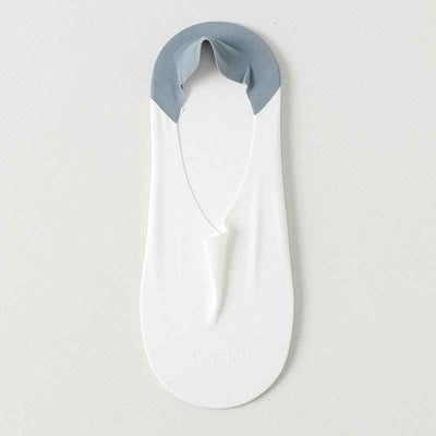 Men's Boat Socks Thin Breathable Ice Silk Socks