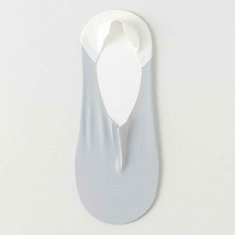Men's Boat Socks Thin Breathable Ice Silk Socks