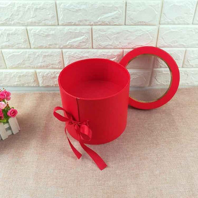 Double Rotating Cylinder Gift Box Flower Gift Box