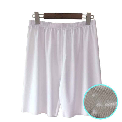Men's Ice Silk Thread Five-point Shorts Thin Outer Wear