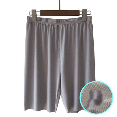 Men's Ice Silk Thread Five-point Shorts Thin Outer Wear