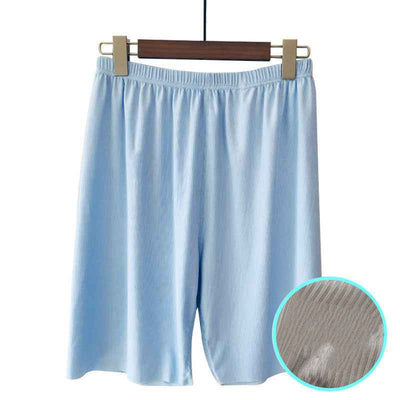 Men's Ice Silk Thread Five-point Shorts Thin Outer Wear