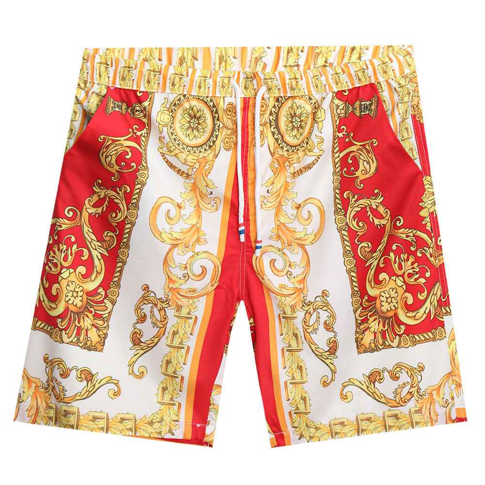 Fashionable Men's Digital Print Shorts