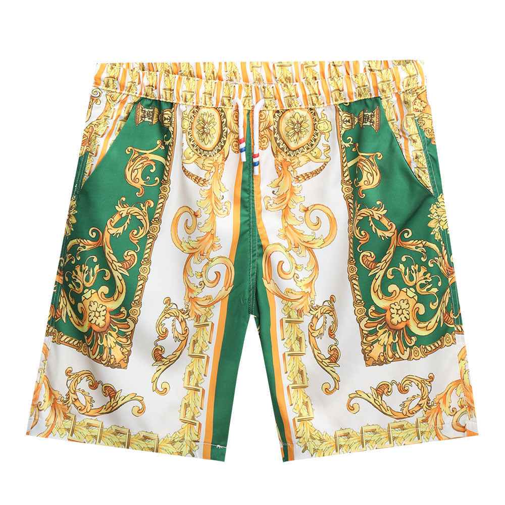 Fashionable Men's Digital Print Shorts