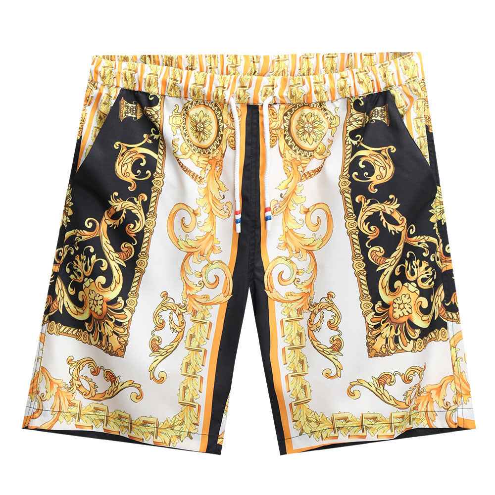 Fashionable Men's Digital Print Shorts