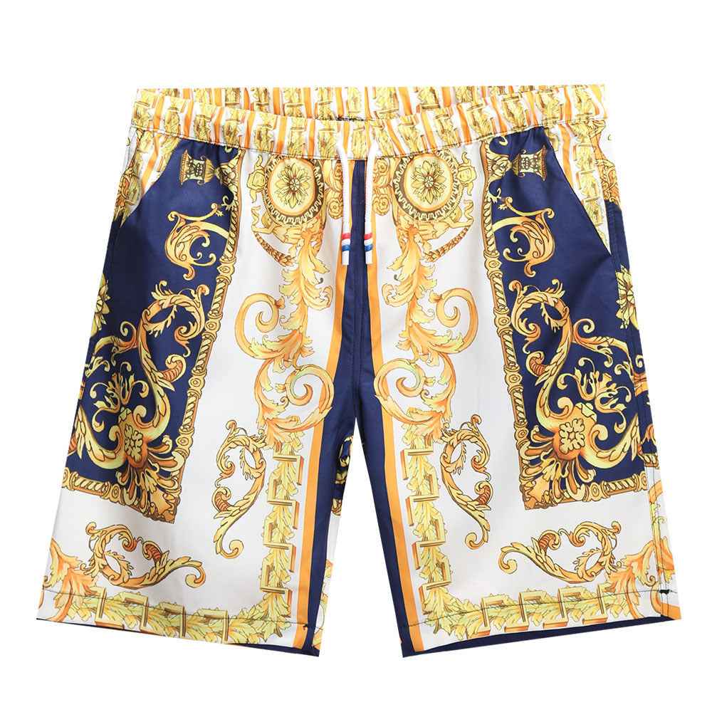 Fashionable Men's Digital Print Shorts