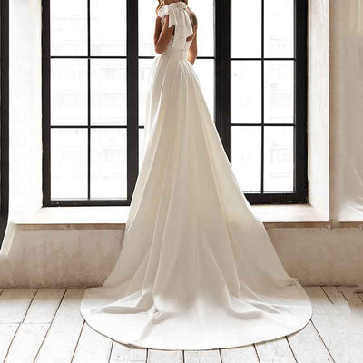 European And American Women's Clothing Slim Fit Fashion Dress Sequins White