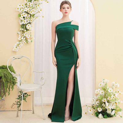 Female Temperament Ladies Banquet Long Fish Tail Dress