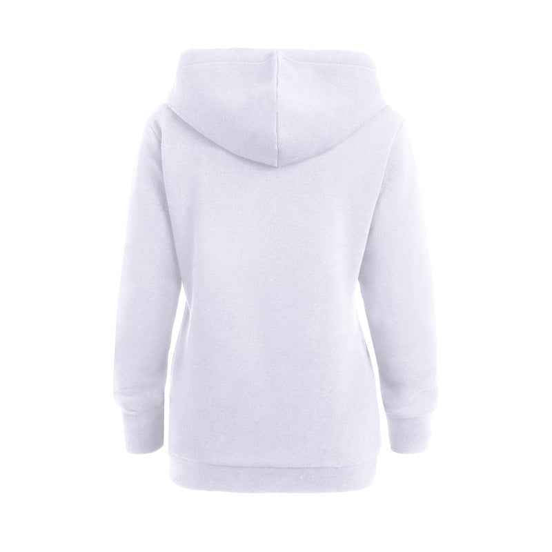 Women's Christmas Printed Long Sleeve Hoodie