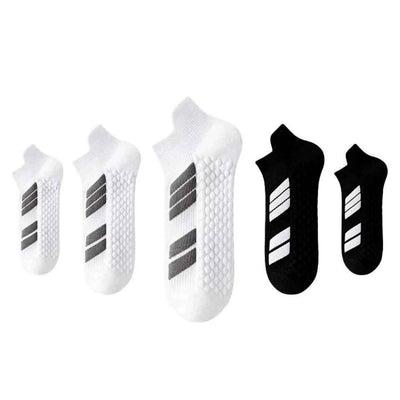 Outdoor Running Basketball Socks Towel Massage Footbed Thickening Sweat-absorbing Men's Socks
