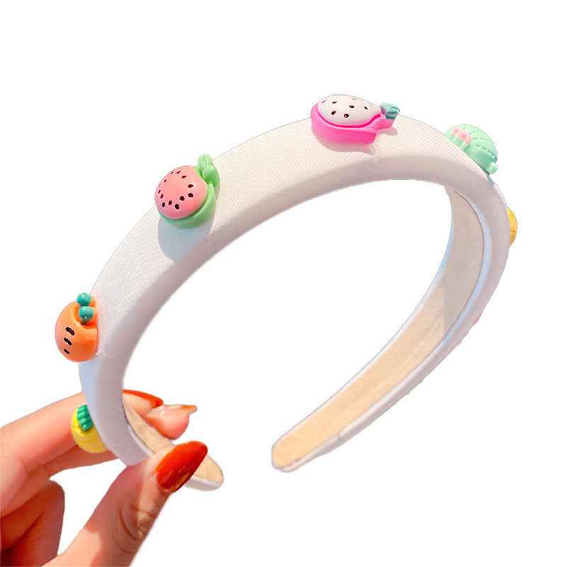 Small Flower Face Wash Makeup Hair Band
