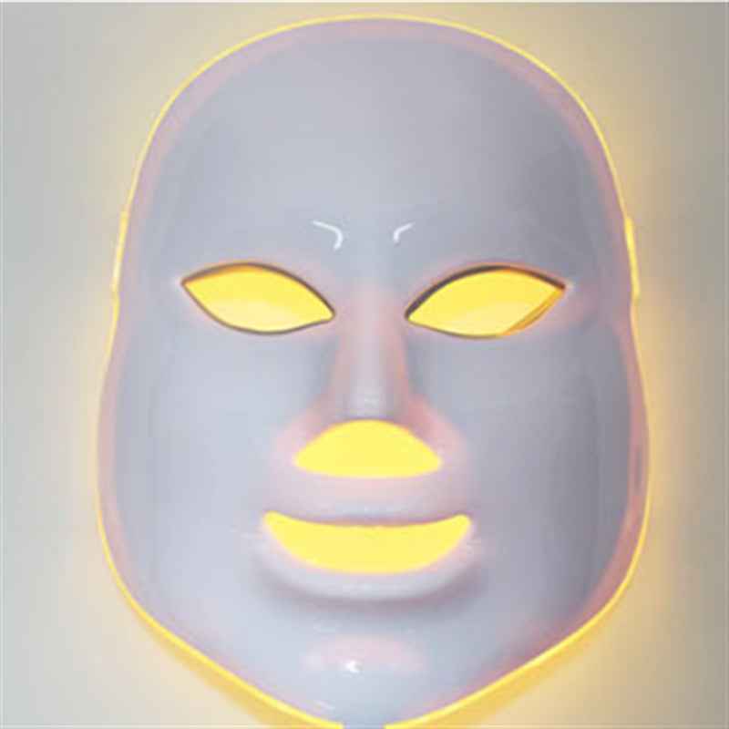 Beauty Instrument Beauty Red Purple Light Photon Skin Rejuvenation Mask Instrument Household Acne Spectrometer Face