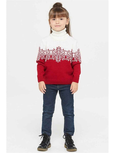 New Christmas Parent-child Sweater Jacquard