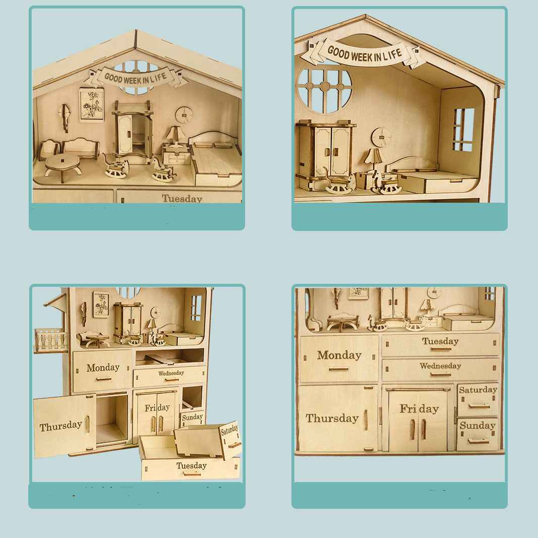 Cabin Creative Doll House Children's Toys Christmas Gifts