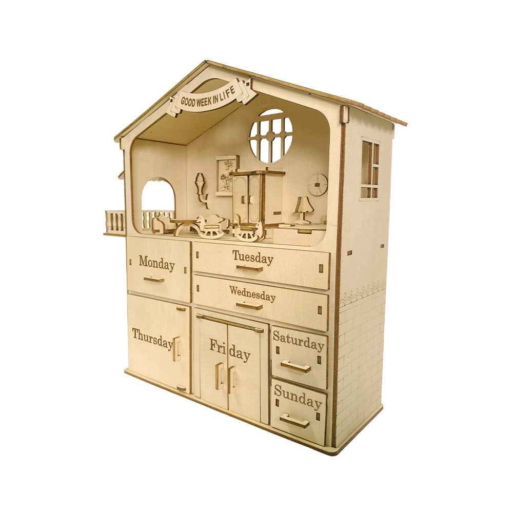 Cabin Creative Doll House Children's Toys Christmas Gifts