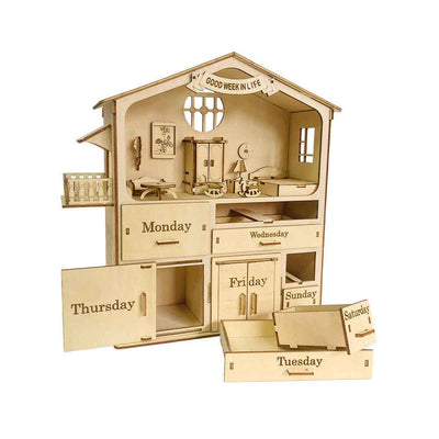 Cabin Creative Doll House Children's Toys Christmas Gifts