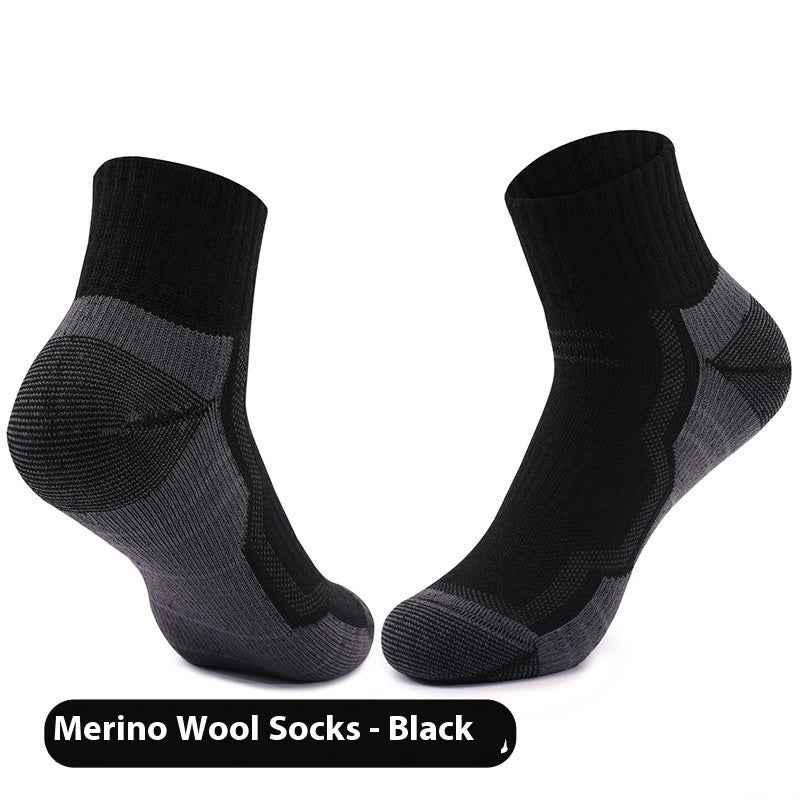 Men's Outdoor Non-slip Wear-resistant Sweat-absorbent Breathable Wool Socks