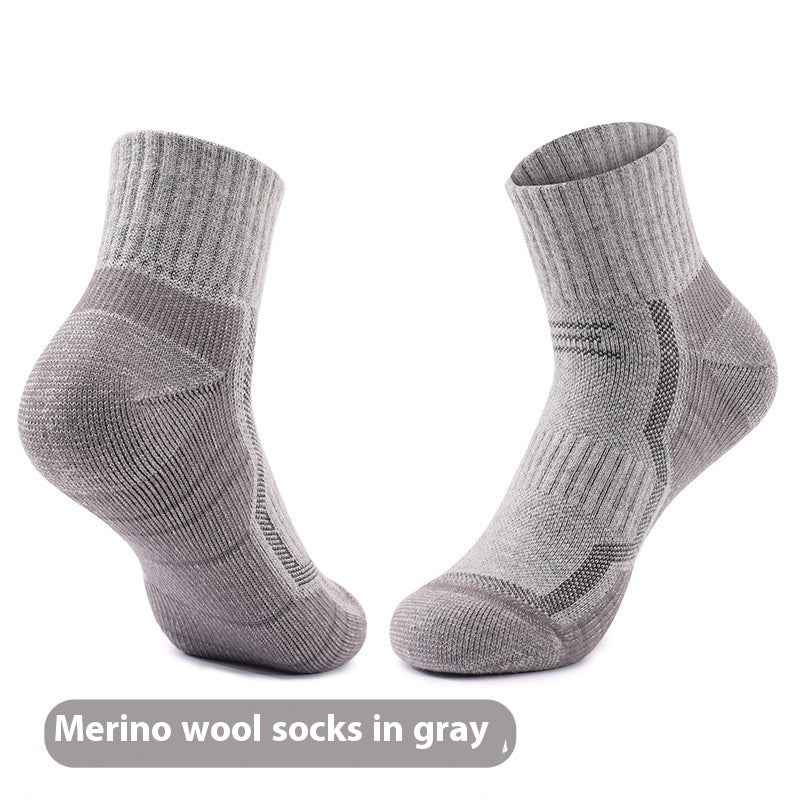Men's Outdoor Non-slip Wear-resistant Sweat-absorbent Breathable Wool Socks