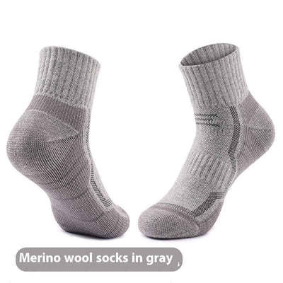 Men's Outdoor Non-slip Wear-resistant Sweat-absorbent Breathable Wool Socks