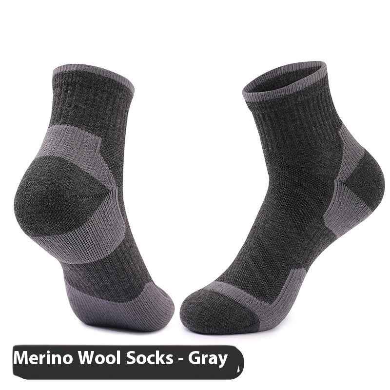 Men's Outdoor Non-slip Wear-resistant Sweat-absorbent Breathable Wool Socks