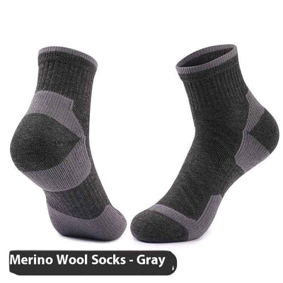 Men's Outdoor Non-slip Wear-resistant Sweat-absorbent Breathable Wool Socks