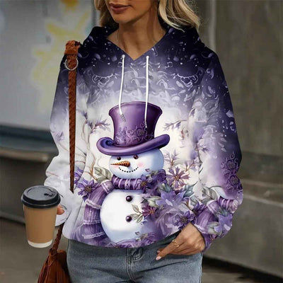 Merry Christmas Snowman Women's Sweater