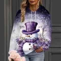 Merry Christmas Snowman Women's Sweater