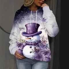 Merry Christmas Snowman Women's Sweater