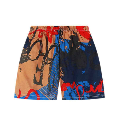 Children's New Summer Printed Shorts Lightweight Breathable