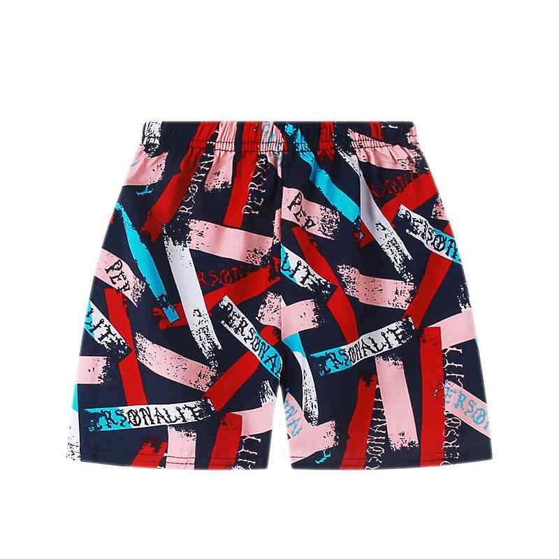 Children's New Summer Printed Shorts Lightweight Breathable