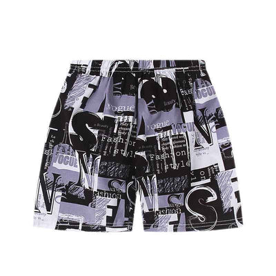 Children's New Summer Printed Shorts Lightweight Breathable