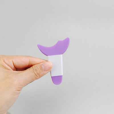 Eyelash Eyeliner Stencil Model Eye Mascara Comb Stencil Model Beginner Eye Makeup Helper Applicator Guide Card Tool Easy Wash