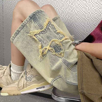 Washed Do The Old Cowboy Shorts Men's Summer