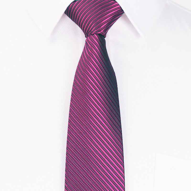 Polyester corduroy tie