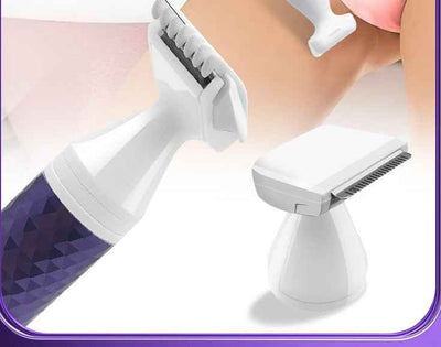 Portable Electric Razor For Women Body Nose Hair Trimmer Face Shavers Eyebrow Legs Armpit Bikini Hair Remover Women Epilator