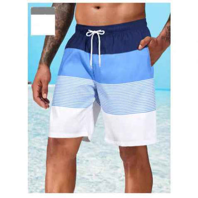 Fashion Personality Wide Beach Shorts Men