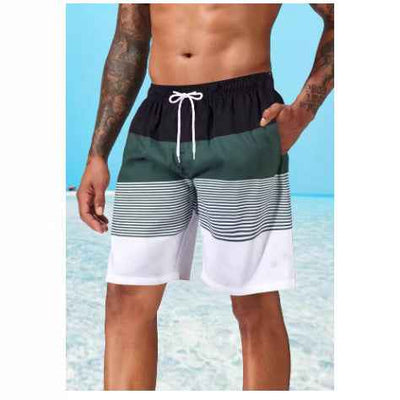 Fashion Personality Wide Beach Shorts Men