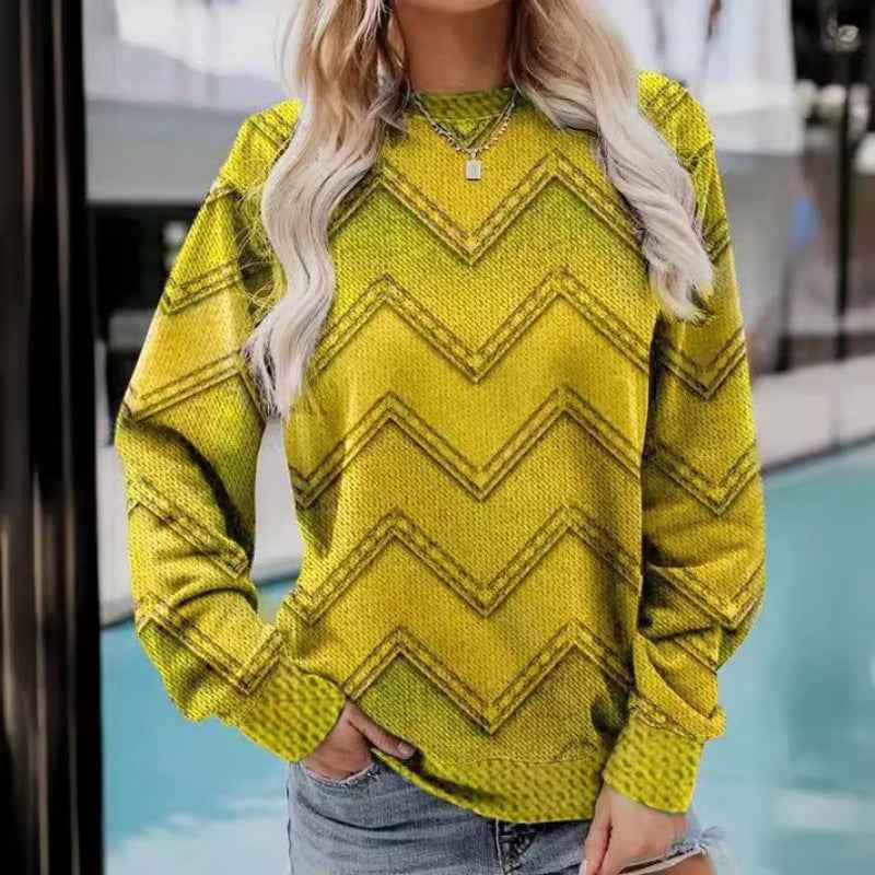 Winter Christmas Hooded Sweater Printed Men And Women Loose Casual