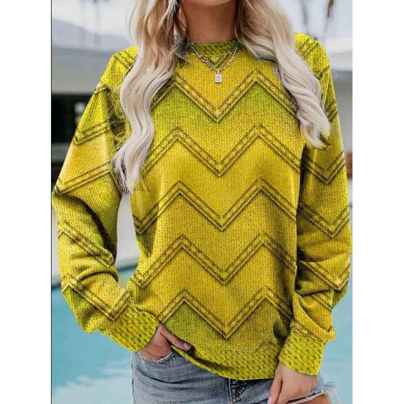 Winter Christmas Hooded Sweater Printed Men And Women Loose Casual