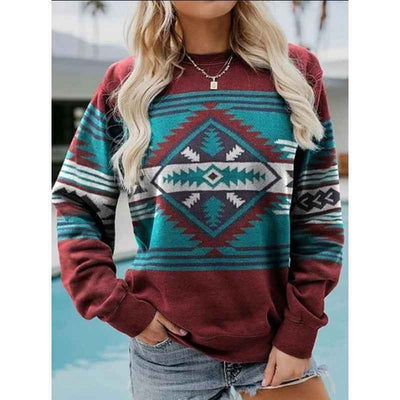 Winter Christmas Hooded Sweater Printed Men And Women Loose Casual