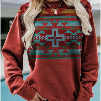 Winter Christmas Hooded Sweater Printed Men And Women Loose Casual